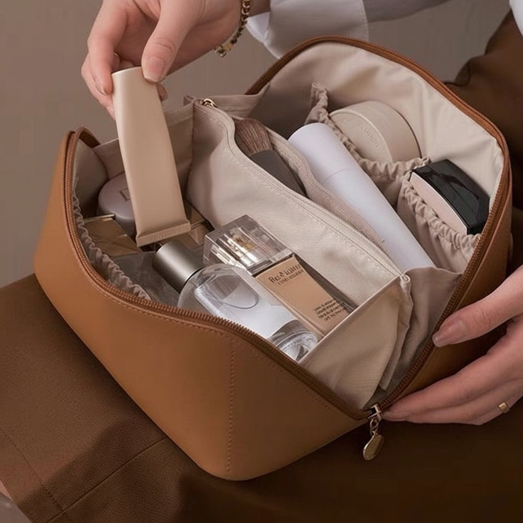 Large Capacity Make-Up Bag | Travel Organiser