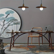 Nordic Solid Wood Pendant | Scandinavian Ceiling Lamp