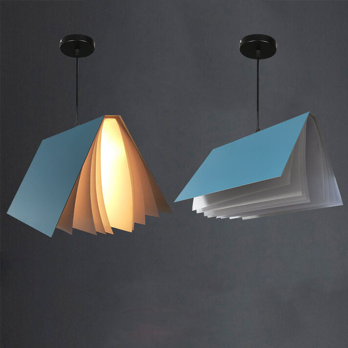 Flying Book Pendant | Modern Book-Inspired Ceiling Light
