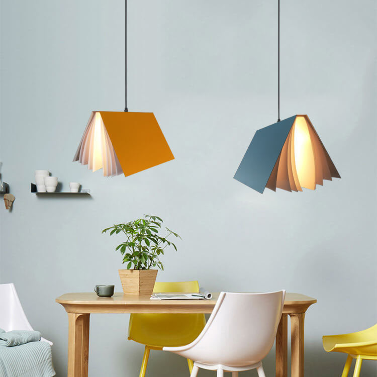 Flying Book Pendant | Modern Book-Inspired Ceiling Light