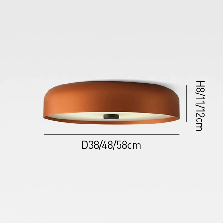 Retro Nordic Ceiling Light | Minimalist Recessed LED