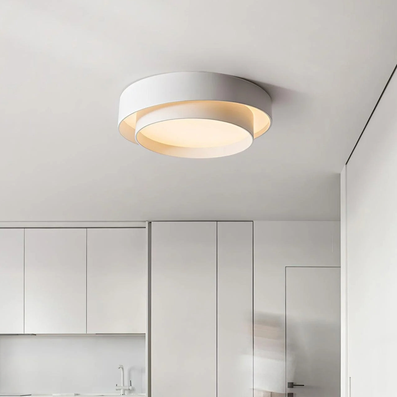 Nordic Round LED Ceiling Light | Minimalist Modern Design