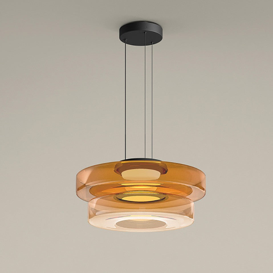 Crystal Pendant | Bauhaus-Style Light