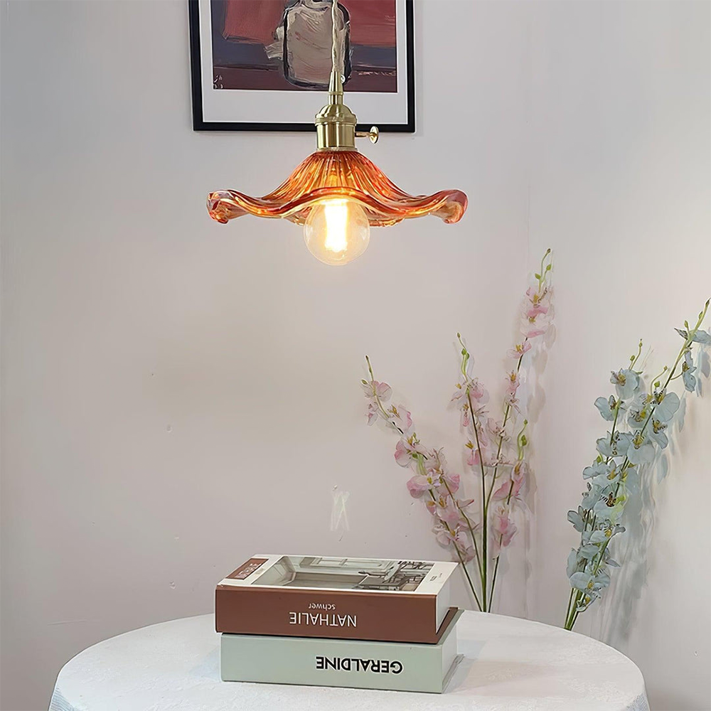 Crystal Flower LED Pendant | Elegance for Your Home