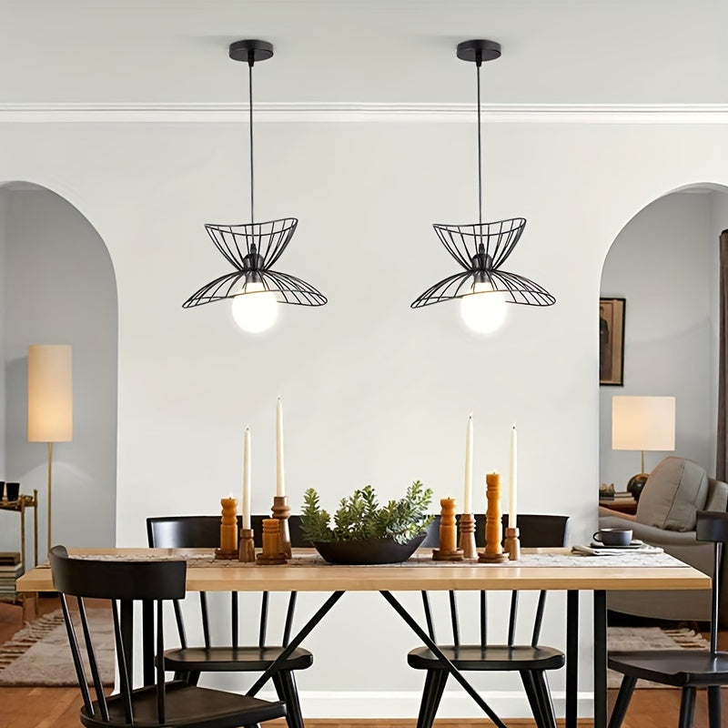 Black Retro Pendant | Adjustable Industrial Design