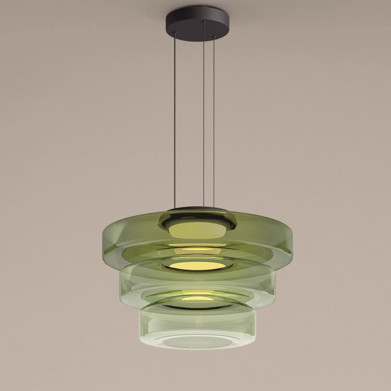 Crystal Pendant | Bauhaus-Style Light