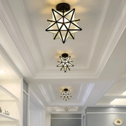 Xelio LED Ceiling Light | Elegant Geometric Star Light