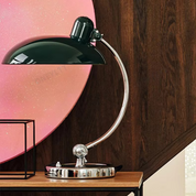 ScandiArc | Curved Metal Table Lamp | Bauhaus-Inspired Design