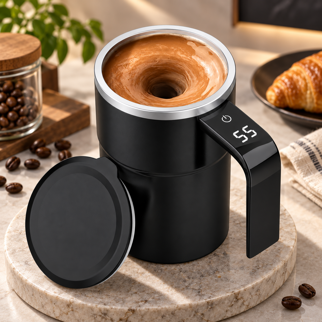 Automatic Stirring Mug | Rechargeable Kitchen Gadget