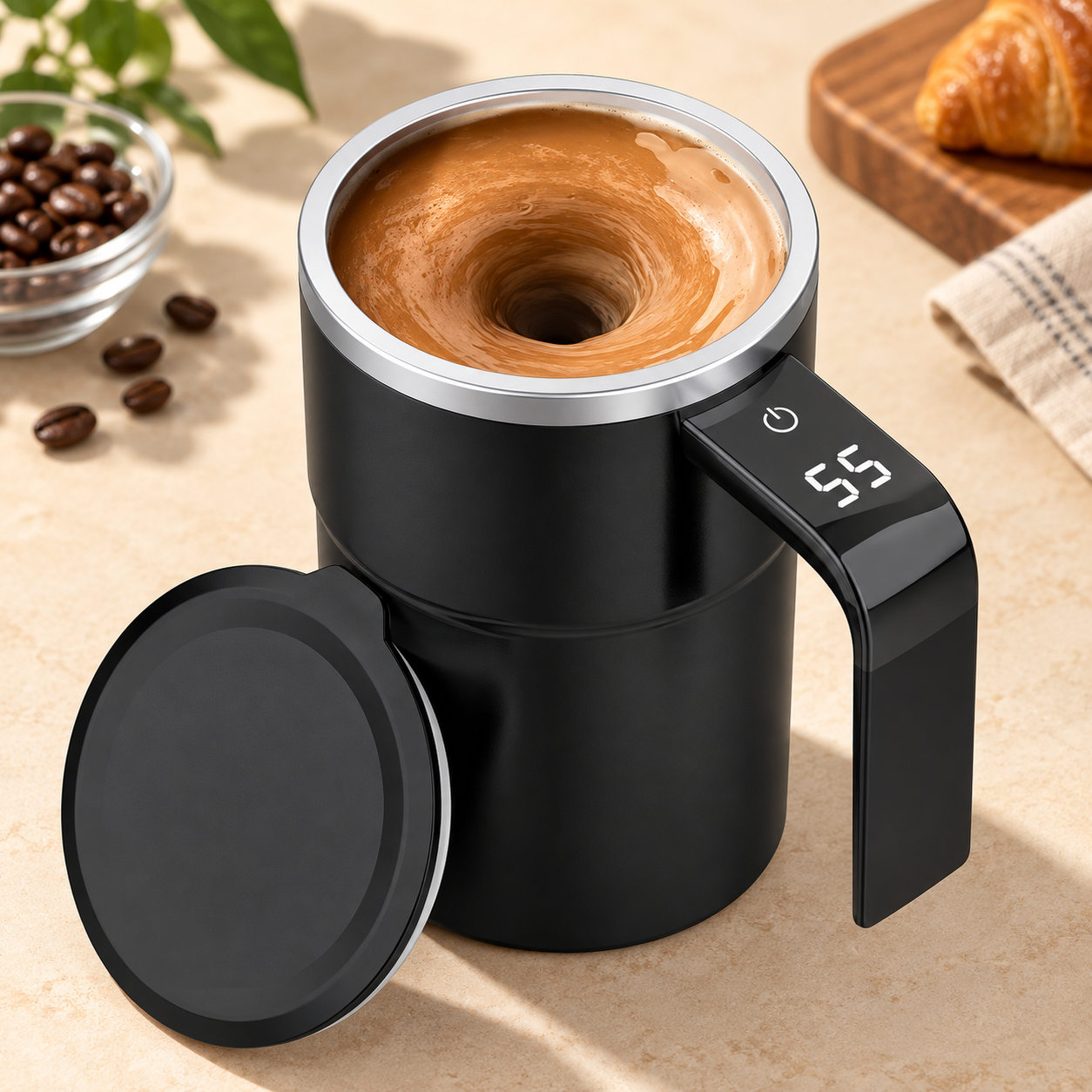 Automatic Stirring Mug | Rechargeable Kitchen Gadget