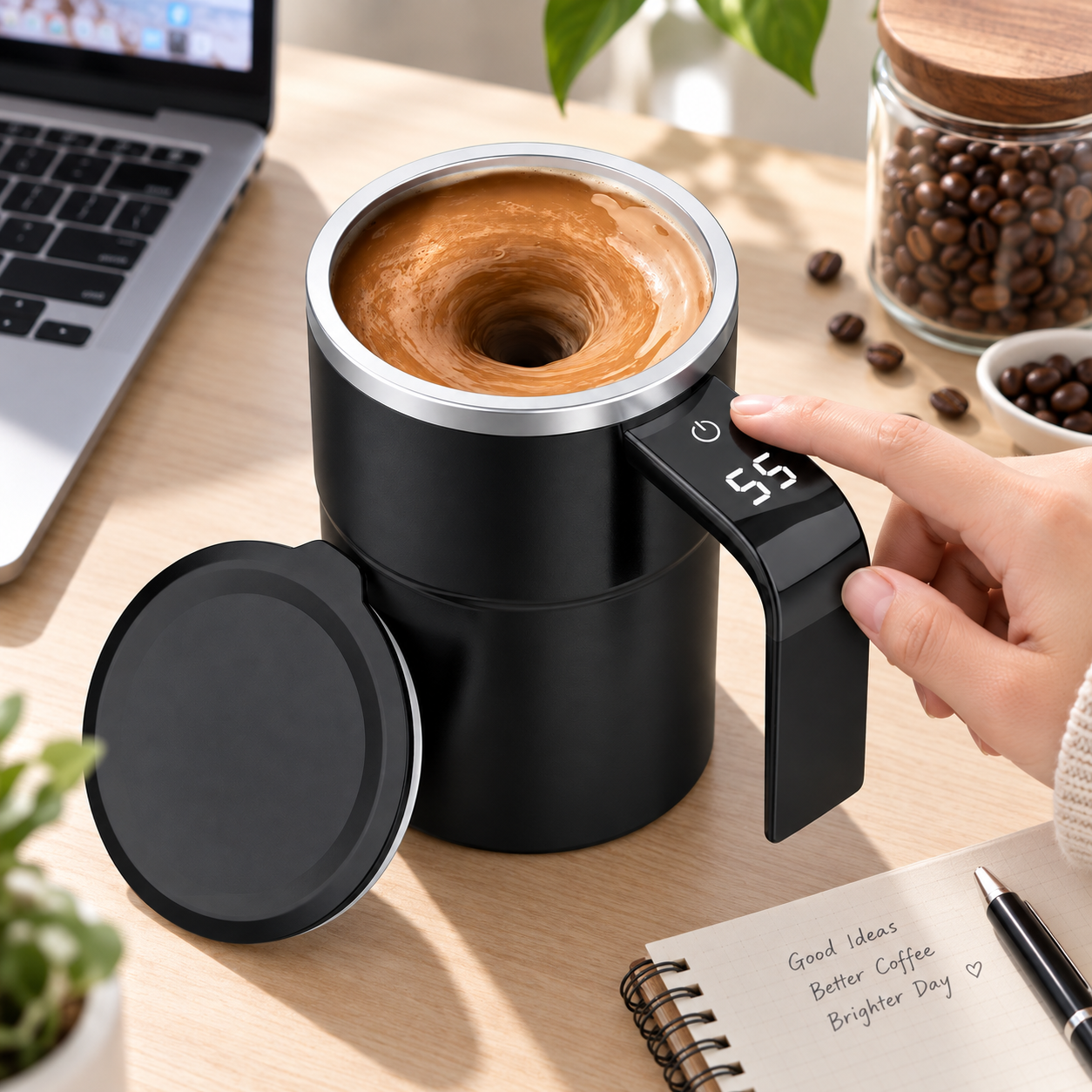 Automatic Stirring Mug | Rechargeable Kitchen Gadget