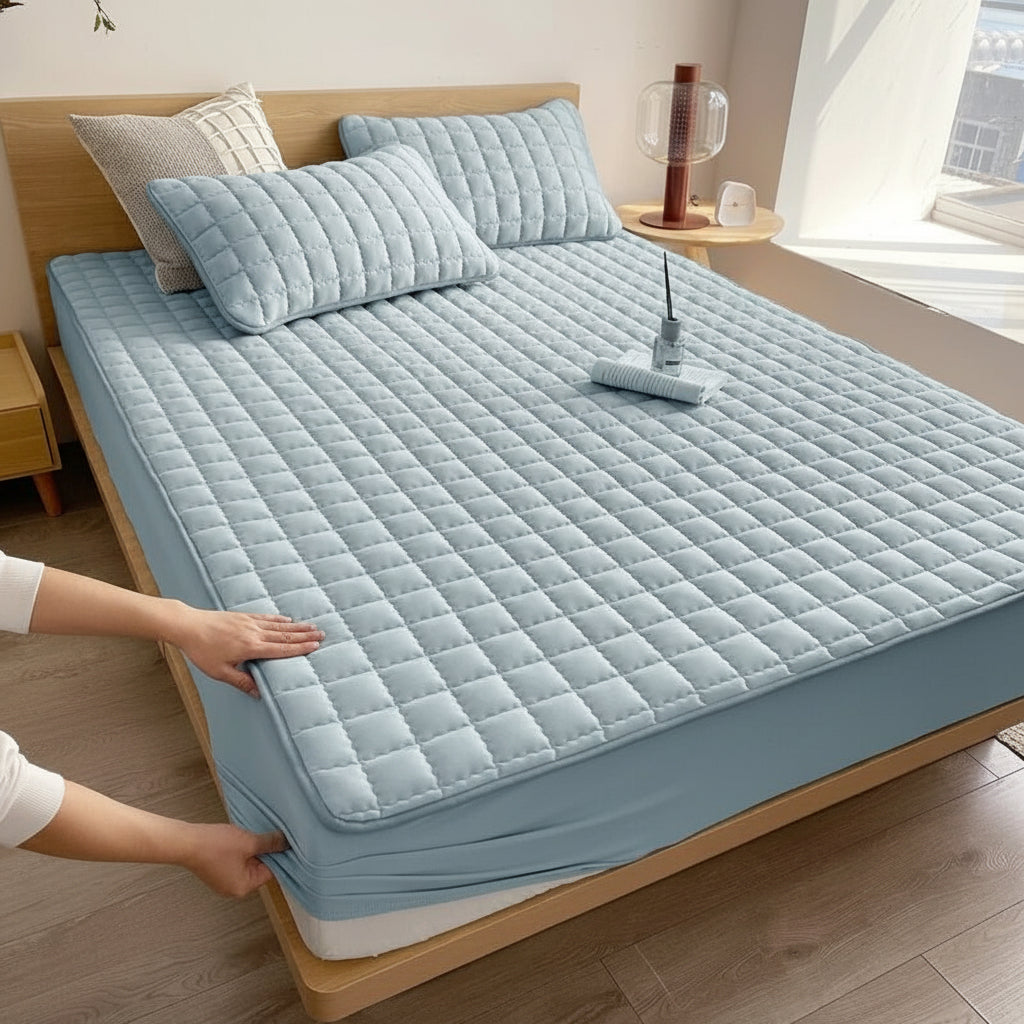 Waterproof Mattress Protector | Breathable Soft Fabric