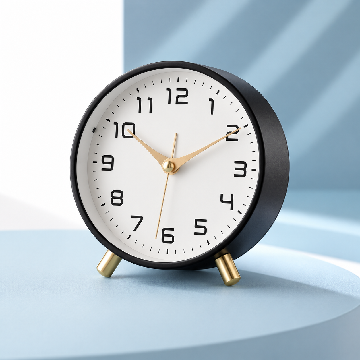 Battery Table Alarm Clock | Elegant Desk Clock