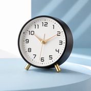 Battery Table Alarm Clock | Elegant Desk Clock