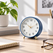 Battery Table Alarm Clock | Elegant Desk Clock