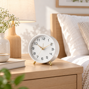 Battery Table Alarm Clock | Elegant Desk Clock