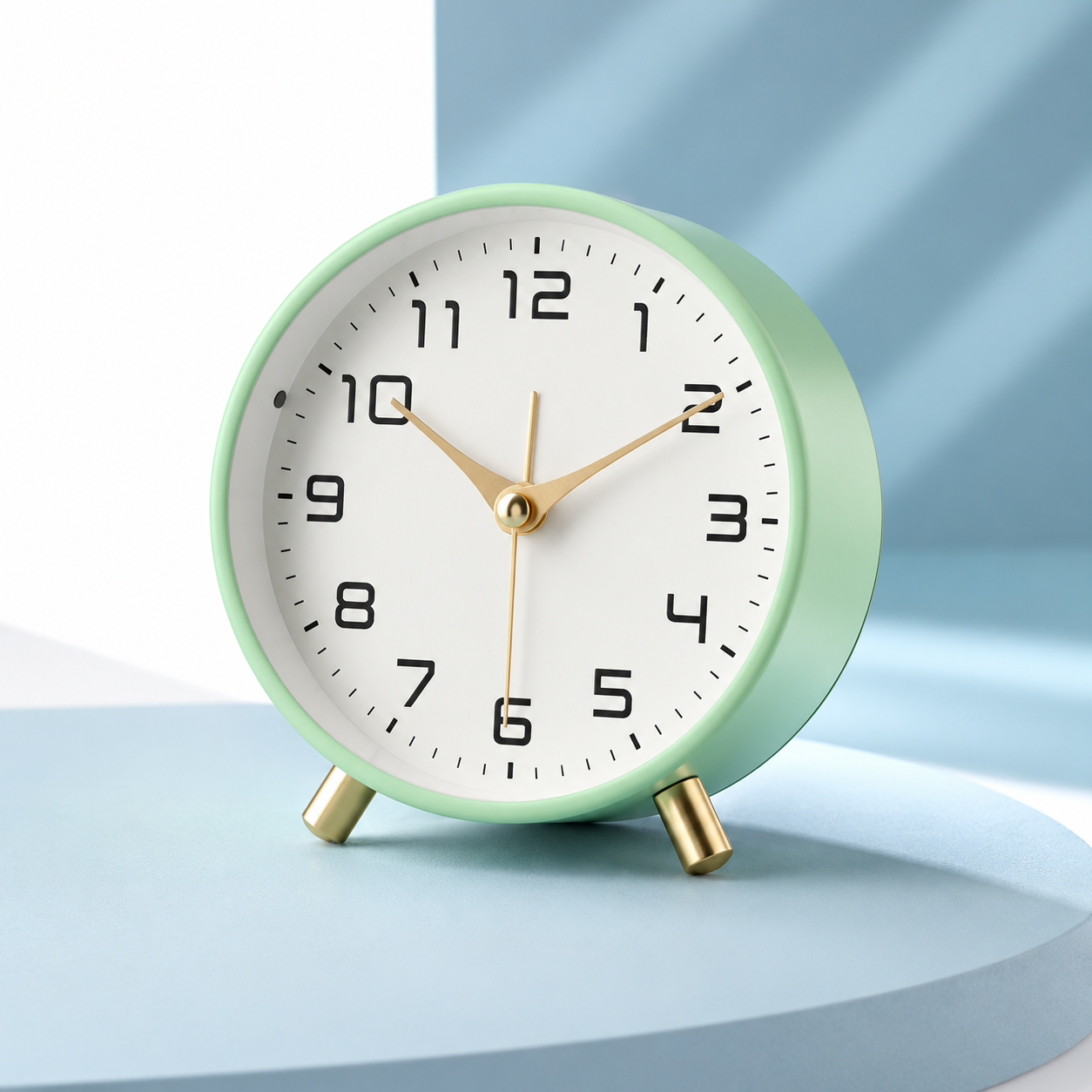Battery Table Alarm Clock | Elegant Desk Clock