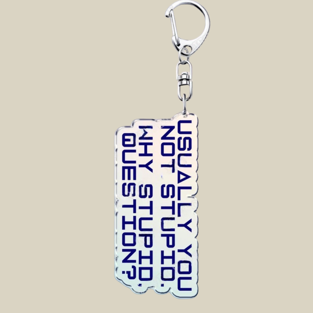 Bunnycat Acrylic Keychain | Fun Character Gift