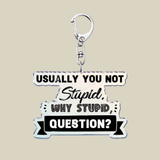 Bunnycat Acrylic Keychain | Fun Character Gift