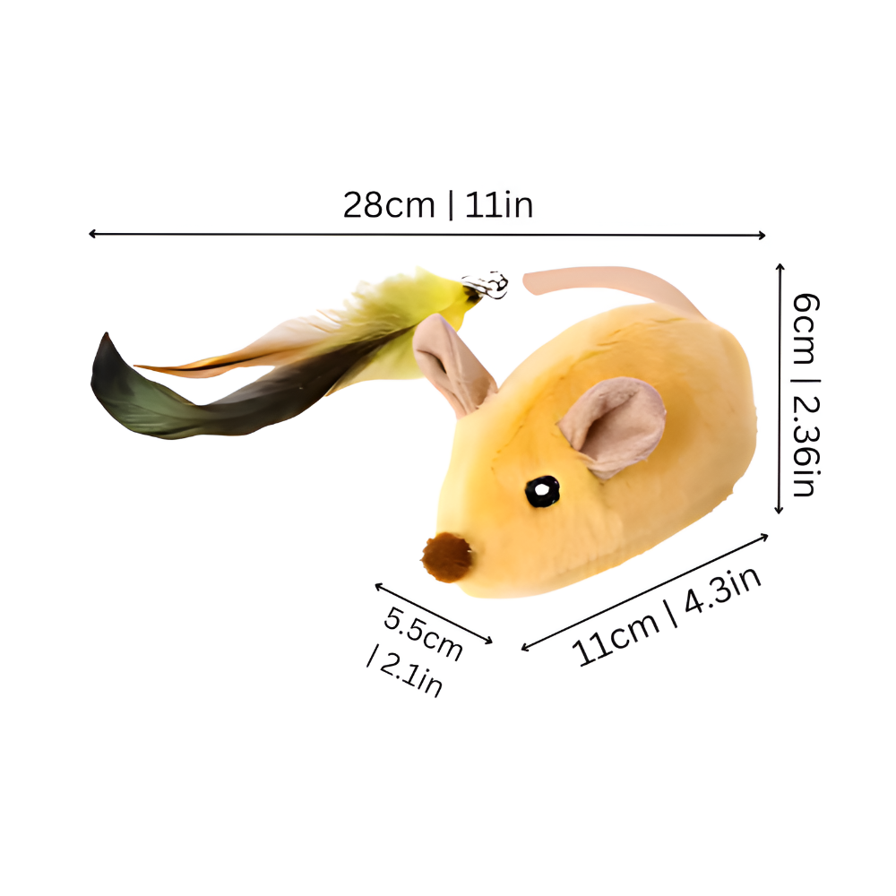 Remote Control Mouse for Cats | Interactive Toy