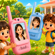 Children's Walkie-Talkie with Video and Camera | Rechargeable
