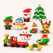 Christmas Building Blocks Set | Family Game