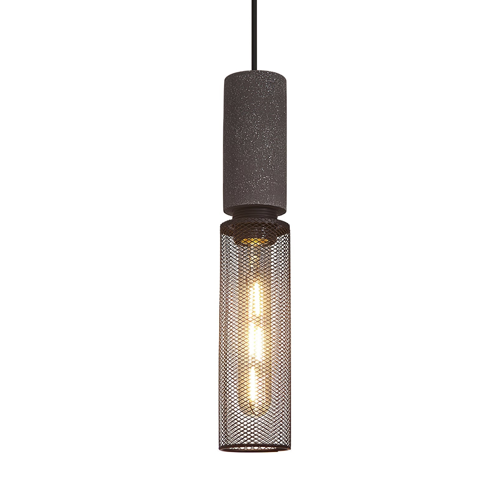 Urban Concrete Pendant | Industrial LED Lamp