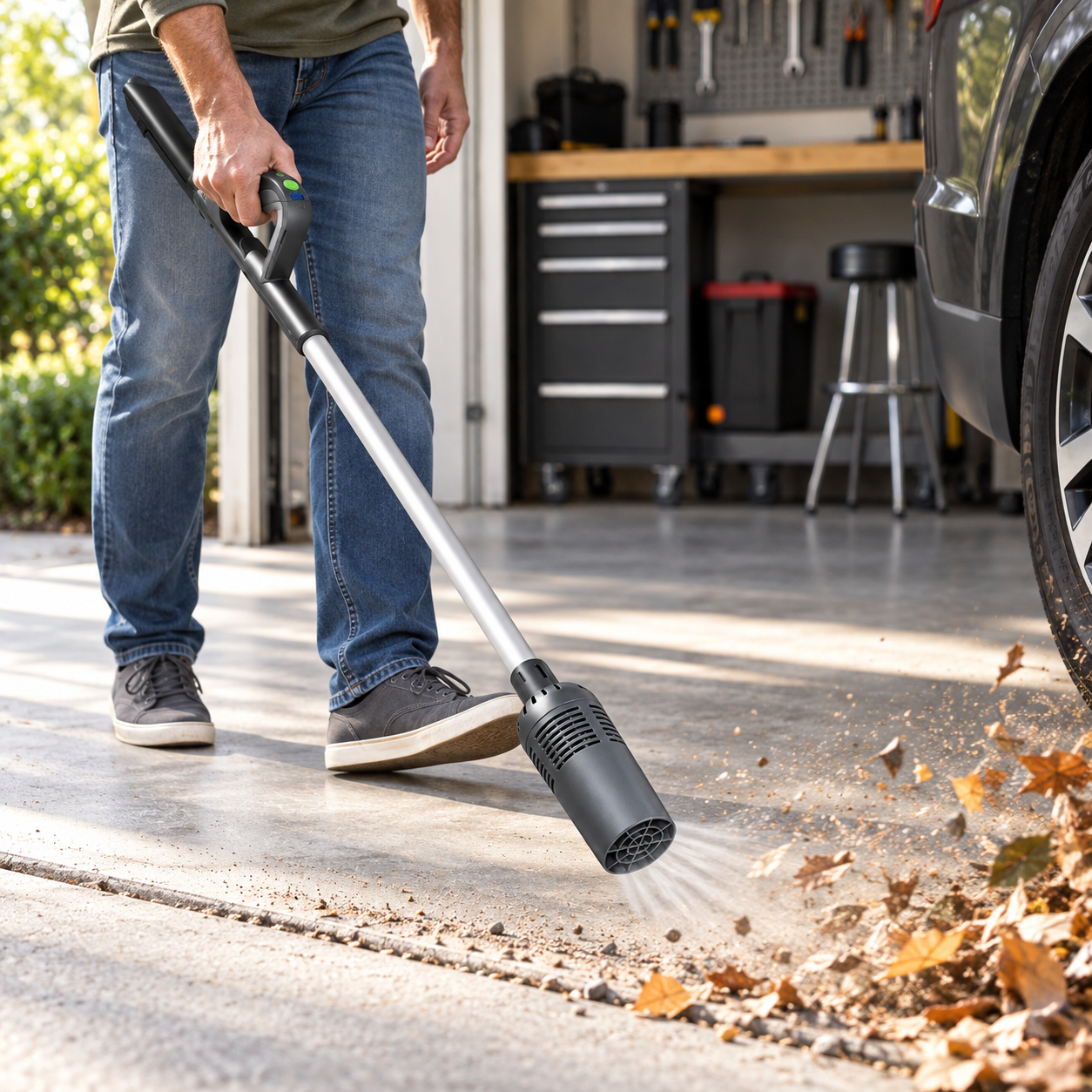 Lightweight Cordless Air Blower | Outdoor Cleaning