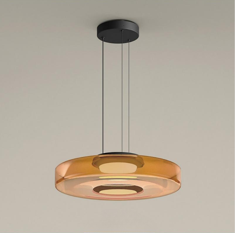 Crystal Pendant | Bauhaus-Style Light