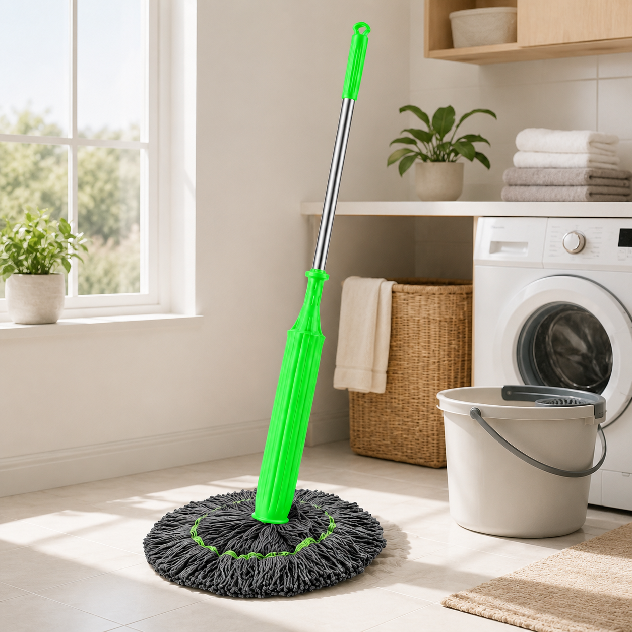Quick-Dry Mop | Efficient Home Cleaning