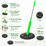 Quick-Dry Mop | Efficient Home Cleaning