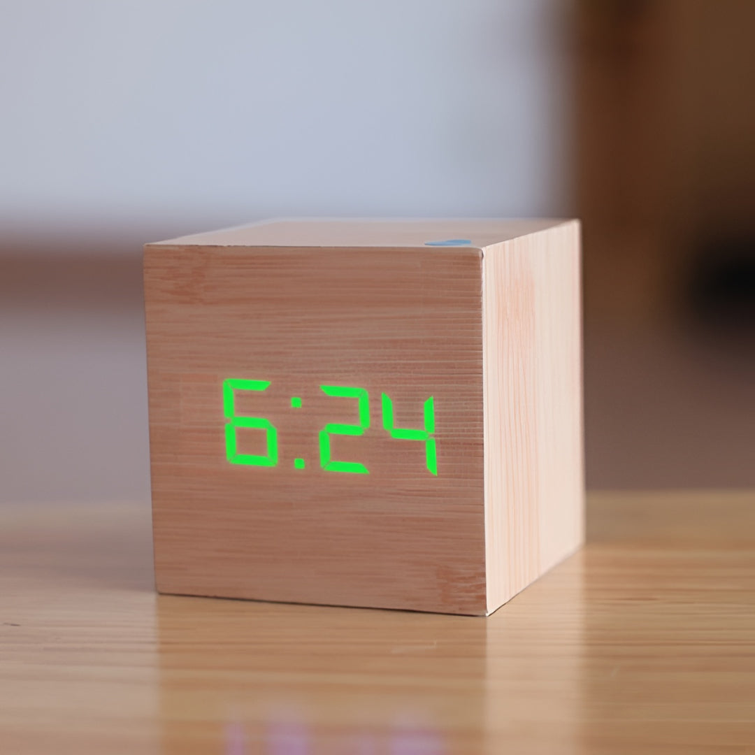 Digital Alarm Clock with LED Display | Temperature and Timer