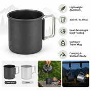 Durable Insulated Aluminium Mug | Camping and Outdoors