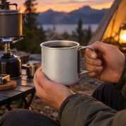 Durable Insulated Aluminium Mug | Camping and Outdoors