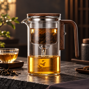 Glass Teapot with Infuser | Durable and Precise Design