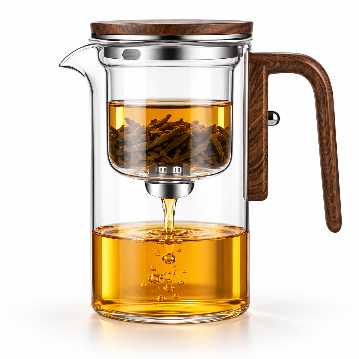 Glass Teapot with Infuser | Durable and Precise Design