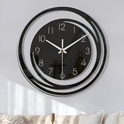Sorana | Modern Black Acrylic Wall Clock | Scandinavian Design