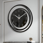 Sorana | Modern Black Acrylic Wall Clock | Scandinavian Design
