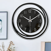 Sorana | Modern Black Acrylic Wall Clock | Scandinavian Design