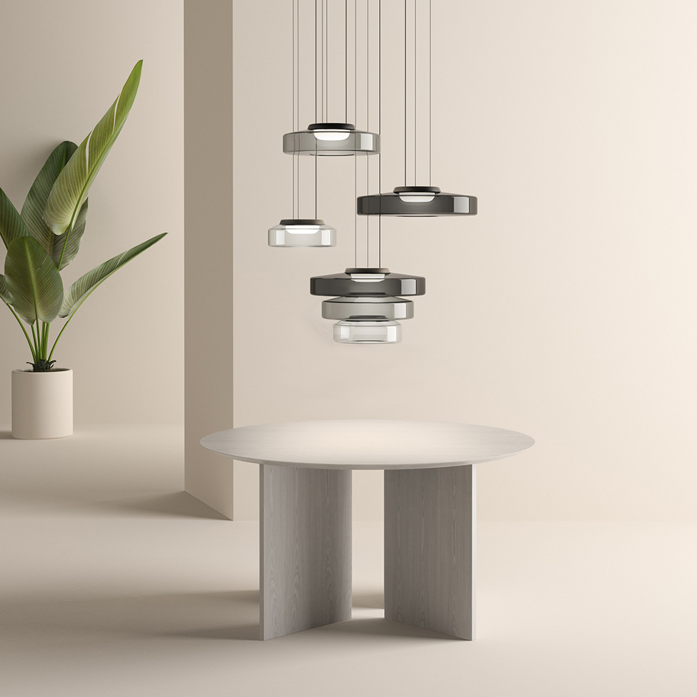 Crystal Pendant | Bauhaus-Style Light