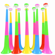Foldable Vuvuzela Set | Horns for Stadiums and Parties