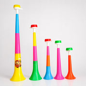 Foldable Vuvuzela Set | Horns for Stadiums and Parties