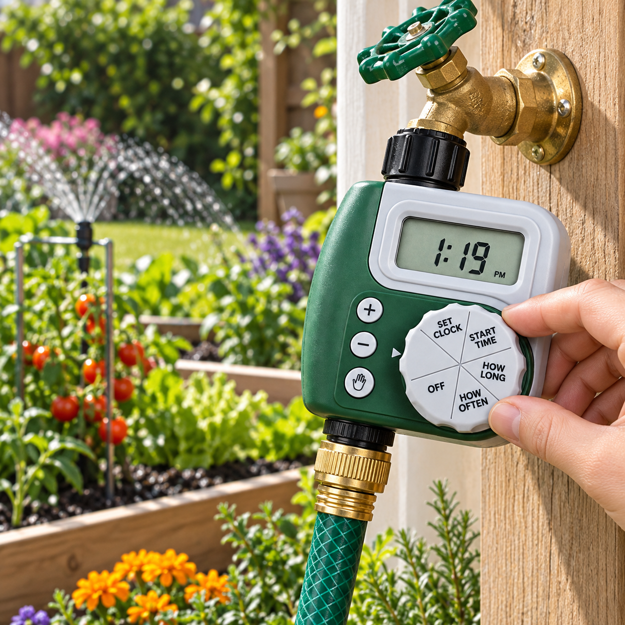 Automatic Irrigation Timer | LCD Valve Controller
