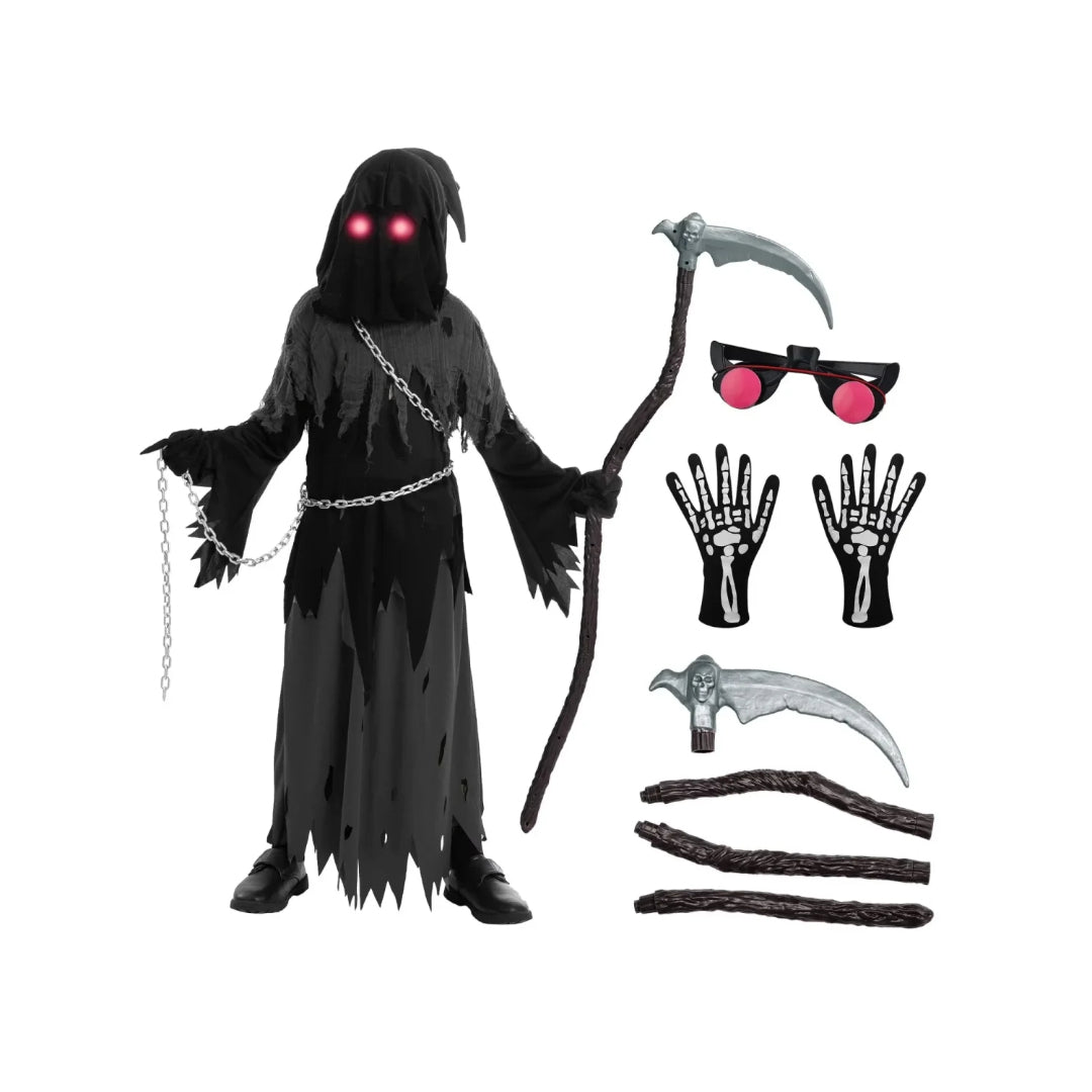 Hooded Grim Reaper Tunic | Halloween Costume