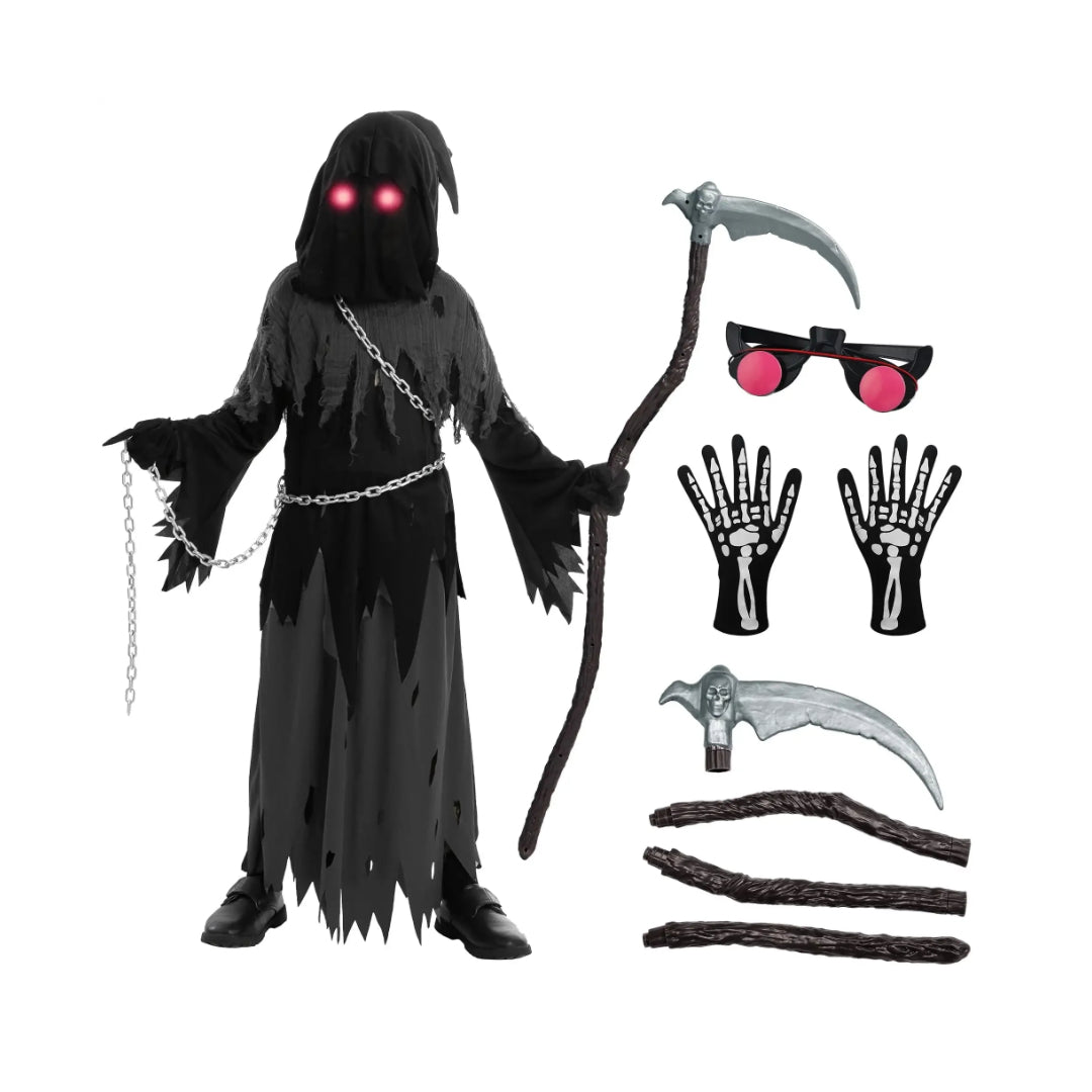Hooded Grim Reaper Tunic | Halloween Costume