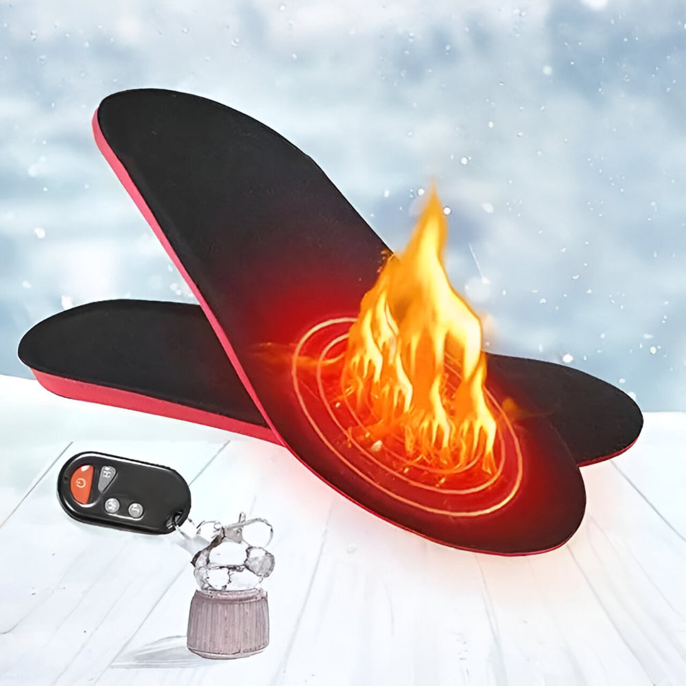 Cordless Heated Insoles | Electric Winter Foot Warmers