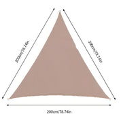 TriBlocker | Triangular Sail Awning | Waterproof with UV Protection