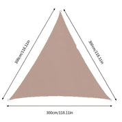 TriBlocker | Triangular Sail Awning | Waterproof with UV Protection