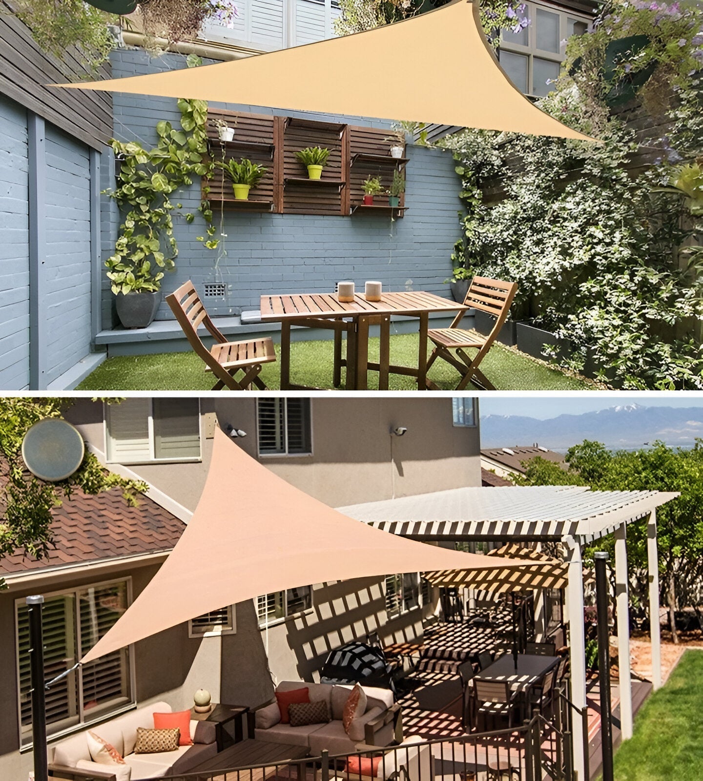 TriBlocker | Triangular Sail Awning | Waterproof with UV Protection