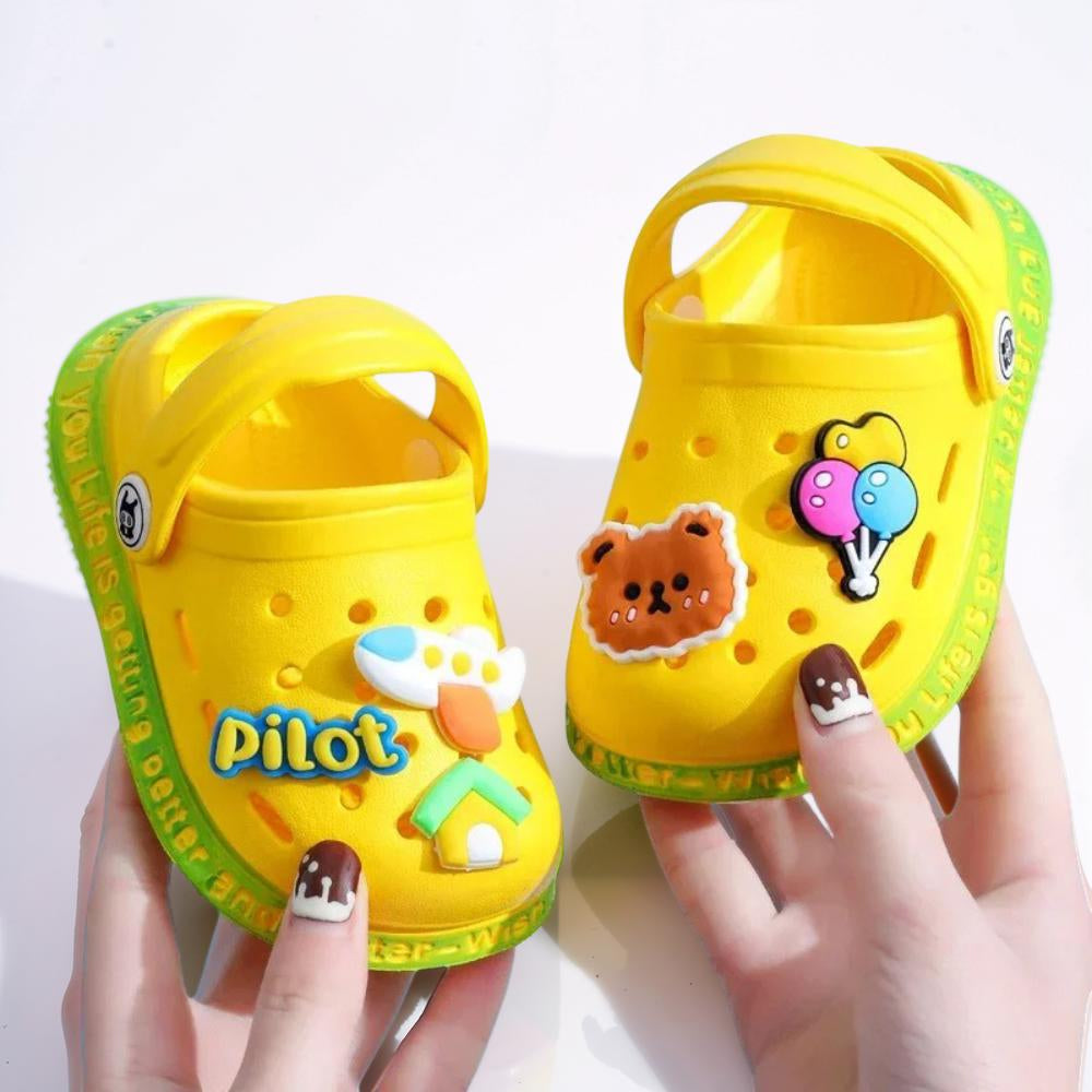 Kids Patterned Clogs | Garden Sandals for Little Ones